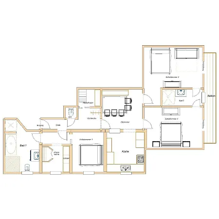 Schwarzmann's Апартаменты *